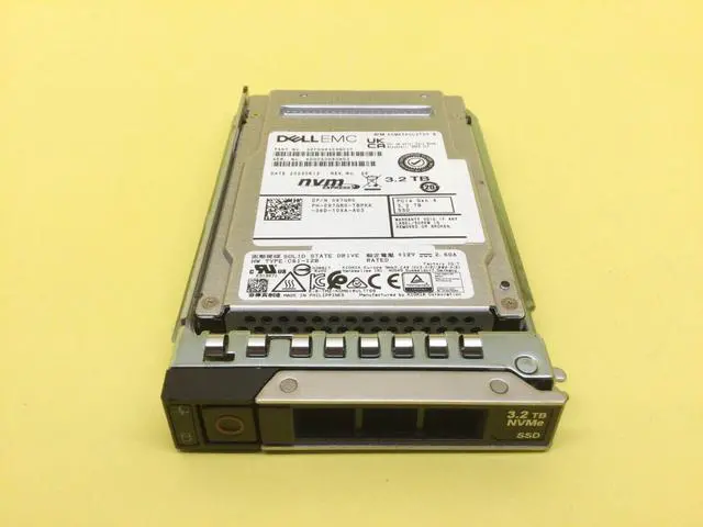 Alt view image 3 of 3 - 97GR0 Dell 3.2TB PCIe Gen4 NVMe Mix Use 2.5'' SSD 097GR0 KCM6XVUL3T20 NEW