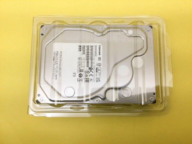 thumbnail image 2 of Toshiba 8TB SAS Internal HDD – 7.2K RPM, 12Gb/s, 3.5in, 512e – MG08SDA800E (New Bulk) 2 of 6