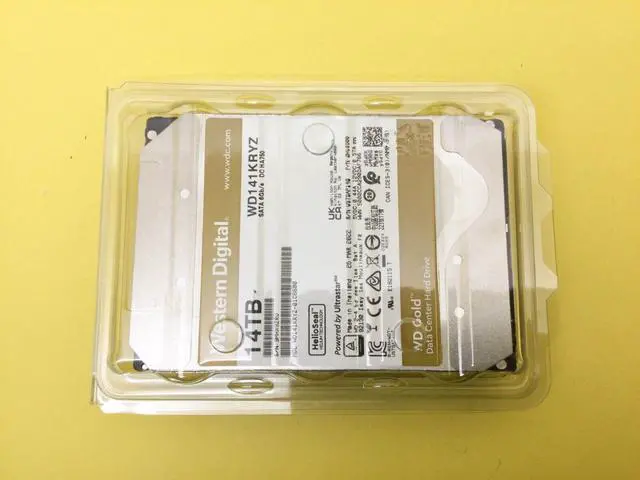 Alt view image 2 of 3 - WD Gold 14TB 7.2K SATA 6Gb/s 3.5'' Internal Enterprise Class HDD WD141KRYZ - OEM
