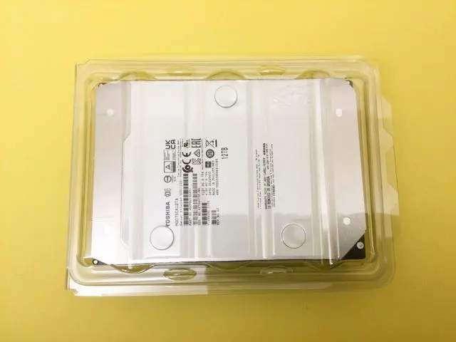 Main image of (NOT FOR HOME PC!) Toshiba 12TB 7200 RPM SAS 12Gbps 3.5'' 4Kn HDD MG07SCA12TA New