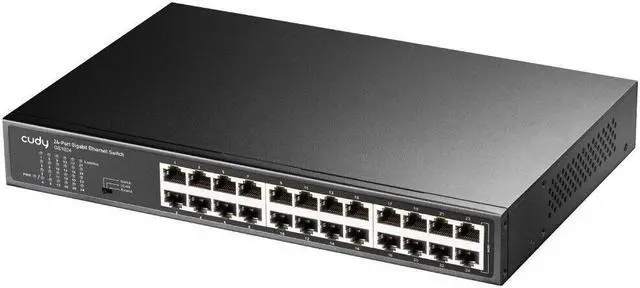 Main image of Cudy 24-Port 10/100/1000Mbps Gigabit Ethernet Desktop/Rack-Mount Switch | GS1024