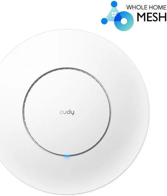 Alt view image 2 of 7 - Cudy AX3000 2.5G Wireless Dual Band Ceiling Mount WiFi 6 Access Point | AP3000_P