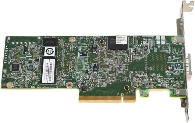 Alt view image 3 of 3 - 9380-8E LSI MEGARAID 12GB/S 8-PORT PCI-E 3.0 1GB RAID CONTROLLER LSI00438
