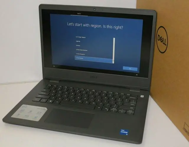 Alt view image 5 of 7 - Dell Vostro 14 3400 14" FHD Laptop i5 11th Gen 8GB 1TB HDD + 256SSD Iris XE
