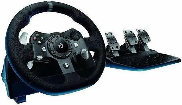 Alt view image 2 of 7 - Logitech G920 Xbox Driving Force Racing Wheel for Xbox One and PC (941-000121)