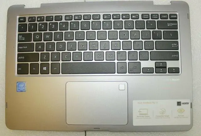 Main image of Genuine Asus Vivobook Flip TP401M / TP401MA Palmrest with Keyboard + Touchpad