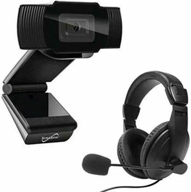 Main image of Supersonic Pro Full HD Video Webcam & Headset Combo