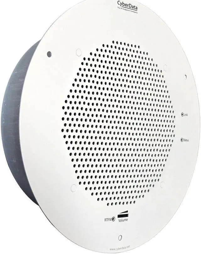 Main image of CyberData VoIP Singlewire Informacast Speaker - Signal White 011396 (Z3E2)