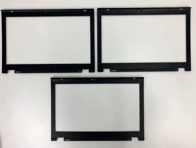 Alt view image 4 of 6 - Lot (3) Lenovo ThinkPad T430 T430i LCD Front Bezel Webcam 04Y1474 0C51603
