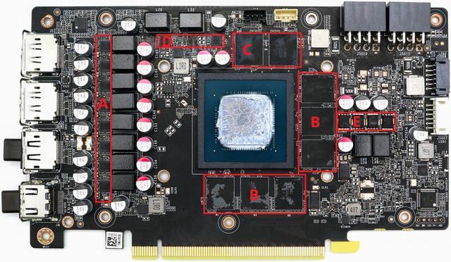 Alt view image 2 of 5 - XPC 20 W/mK Thermal Pad Set Zotac RTX 3070 Ti Amp Holo / Trinity Full Set Custom