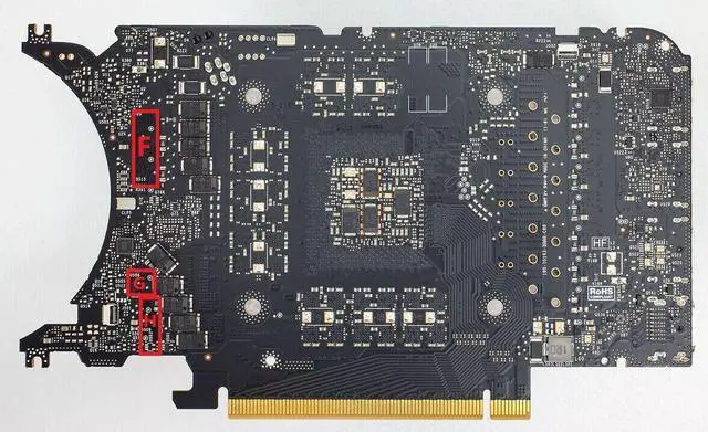 Alt view image 3 of 3 - 20 W/mK Thermal Pad Set NVIDIA RTX 3070 Ti FE Founder's Full Set