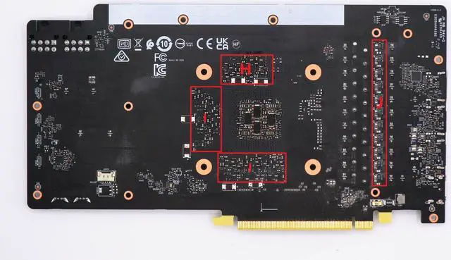 Alt view image 4 of 7 - XPC 20 W/mK Thermal Pad Set MSI RTX 3070 Ti Gaming X Trio Full Set Front Back