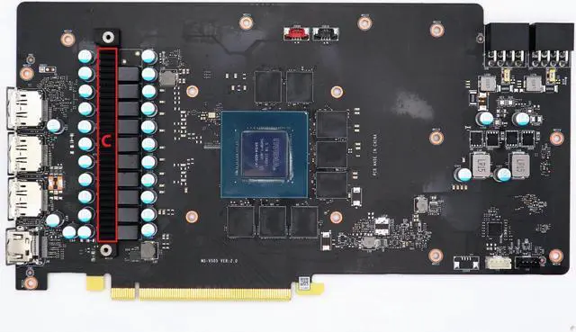 Alt view image 3 of 7 - XPC 20 W/mK Thermal Pad Set MSI RTX 3070 Ti Gaming X Trio Full Set Front Back