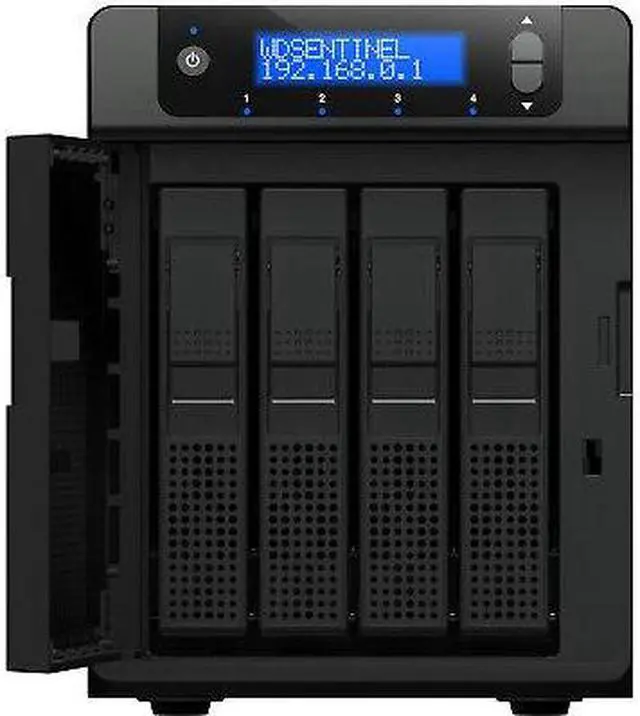 Alt view image 3 of 4 - WD Sentinel DS5100 S-Series 8TB Network Attached Storage Server WDBYVE0080KBK