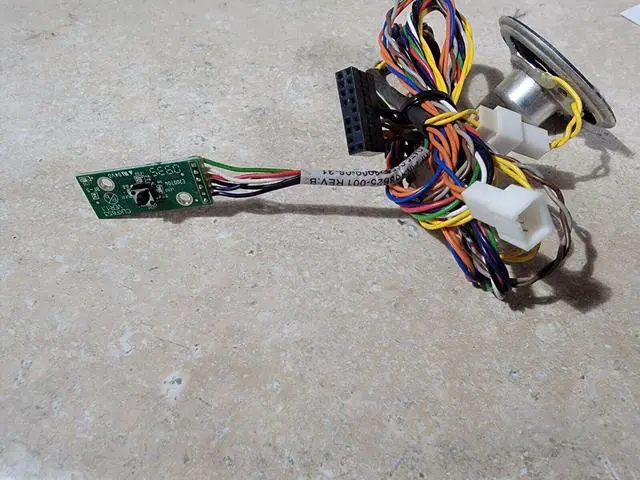 Alt view image 6 of 7 - HP Z800 Z600 Power On/Off Switch LED Speaker Cable 468625-001 468625-002