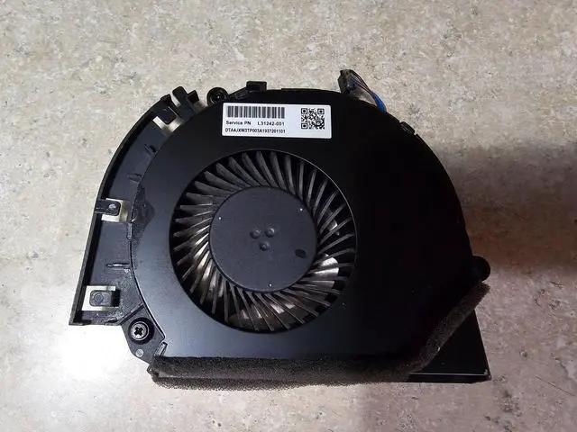 Main image of HP Zbook 17 G6 CPU cooling fan L31242-001 TESTED SHIPS QUICKLY