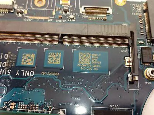 Alt view image 5 of 5 - Dell Precision 5520 Core i7-6820HQ 2.7 GHz DDR4 Motherboard HW7C4