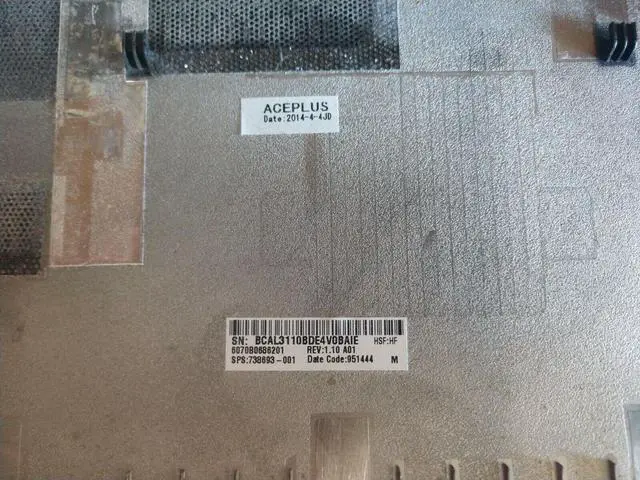 Alt view image 3 of 3 - HP PROBOOK 650 G1 OEM BOTTOM ACCESS COVER, 738693-001 Ships Quickly