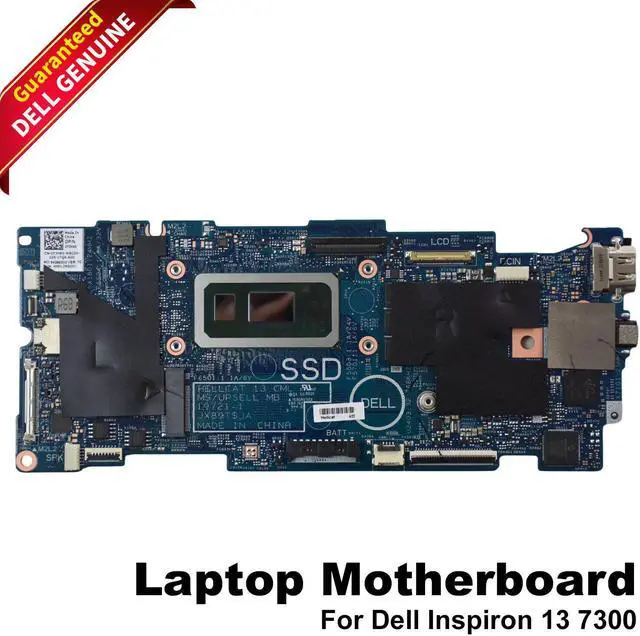 Main image of OEM Dell Inspiron 13 7300 2-In-1 Motherboard i5-10210U 1.6GHz DDR3 8GB RAM Y3H95