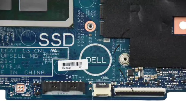 Alt view image 7 of 7 - OEM Dell Inspiron 13 7300 2-In-1 Motherboard i5-10210U 1.6GHz DDR3 8GB RAM Y3H95