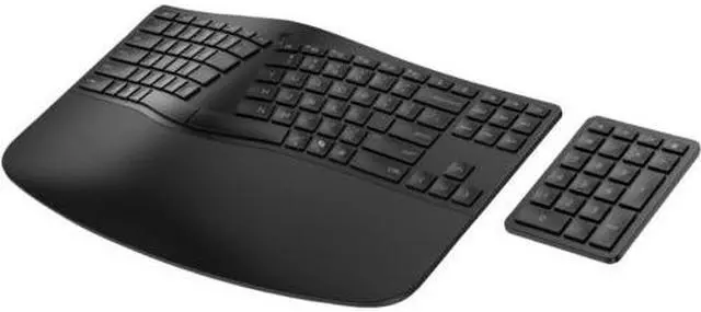 Alt view image 2 of 7 - HP 965 Ergonomic Wireless Keyboard for business