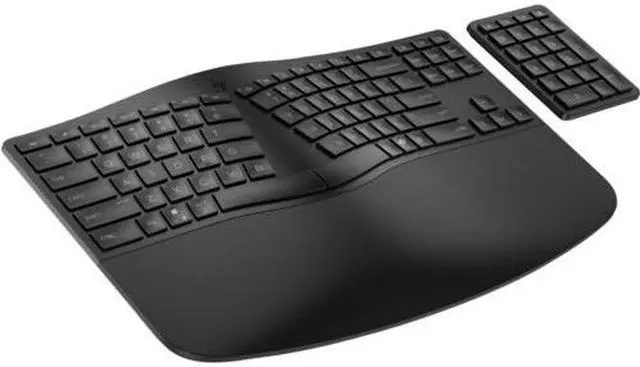 Alt view image 4 of 7 - HP 965 Ergonomic Wireless Keyboard for business