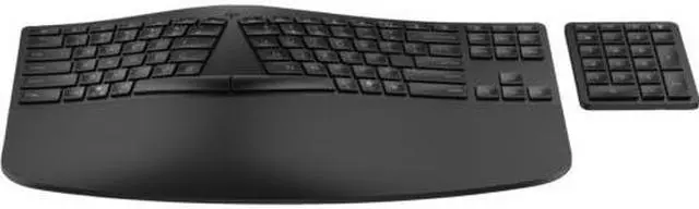 Alt view image 6 of 7 - HP 965 Ergonomic Wireless Keyboard for business