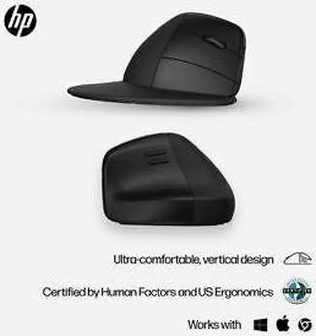 Alt view image 6 of 7 - HP 920 Ergonomic Vertical Mouse