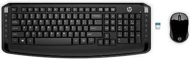 Alt view image 4 of 4 - HP Wireless Keyboard and Mouse 300, Black,,3ML04AA#ABL