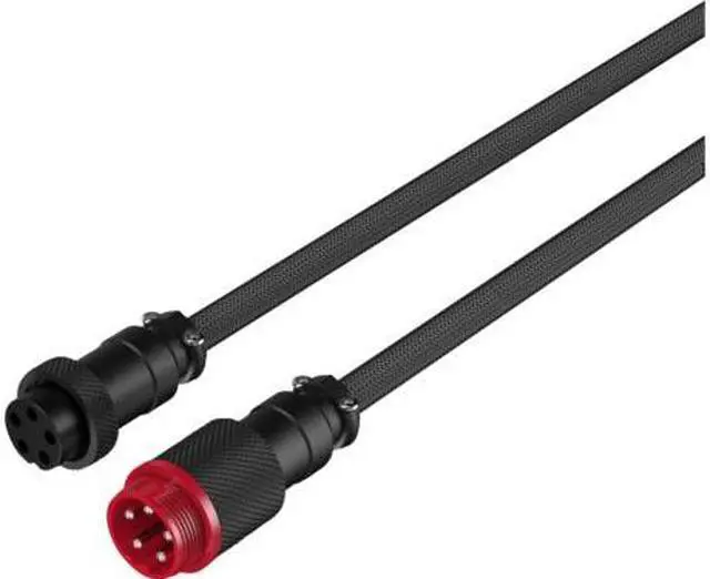 Alt view image 2 of 7 - HyperX USB-C Coiled Cable Gray-Black