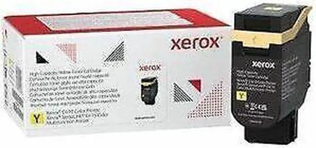 Main image of Xerox High Yield Laser Toner Cartridge Box Yellow 006R04688 - OEM