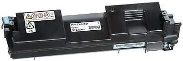 Main image of Ricoh SP C360HA Original Laser Toner Cartridge Cyan Pack 408177