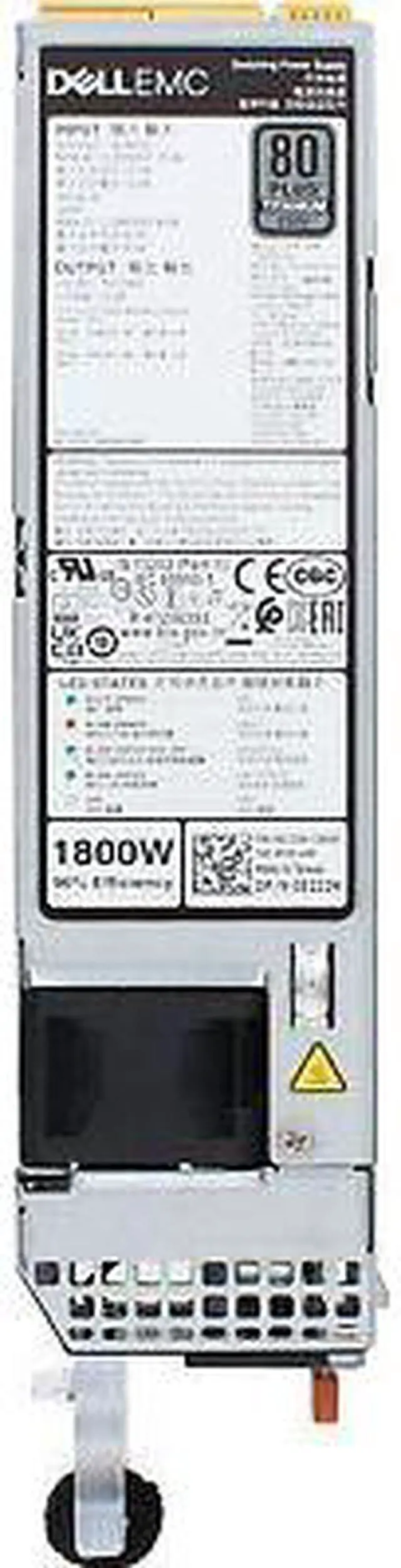 Alt view image 5 of 5 - Dell 15G/16G 1800W 80+ Titanium 60mm HLAC PSU (200-240V ONLY) (5222N)