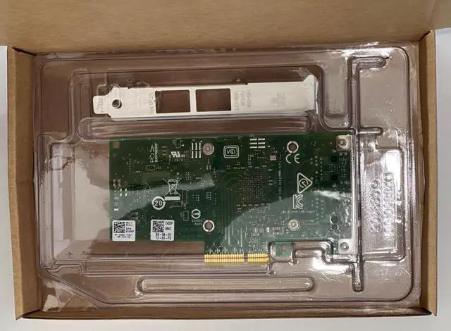 Alt view image 2 of 2 - GENUINE INTEL X550-T2 10 Gbe DELL C4D5P SFF ETHERNET CONVERGED NETWORK ADAPTER