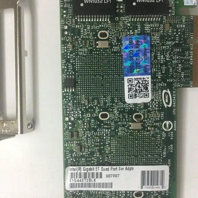 Alt view image 2 of 3 - E1G44ET2 ORIGINAL INTEL PRO/1000 ET2 1GbE QUAD PORT PCI-E SERVER NIC E1G44ET2BLK