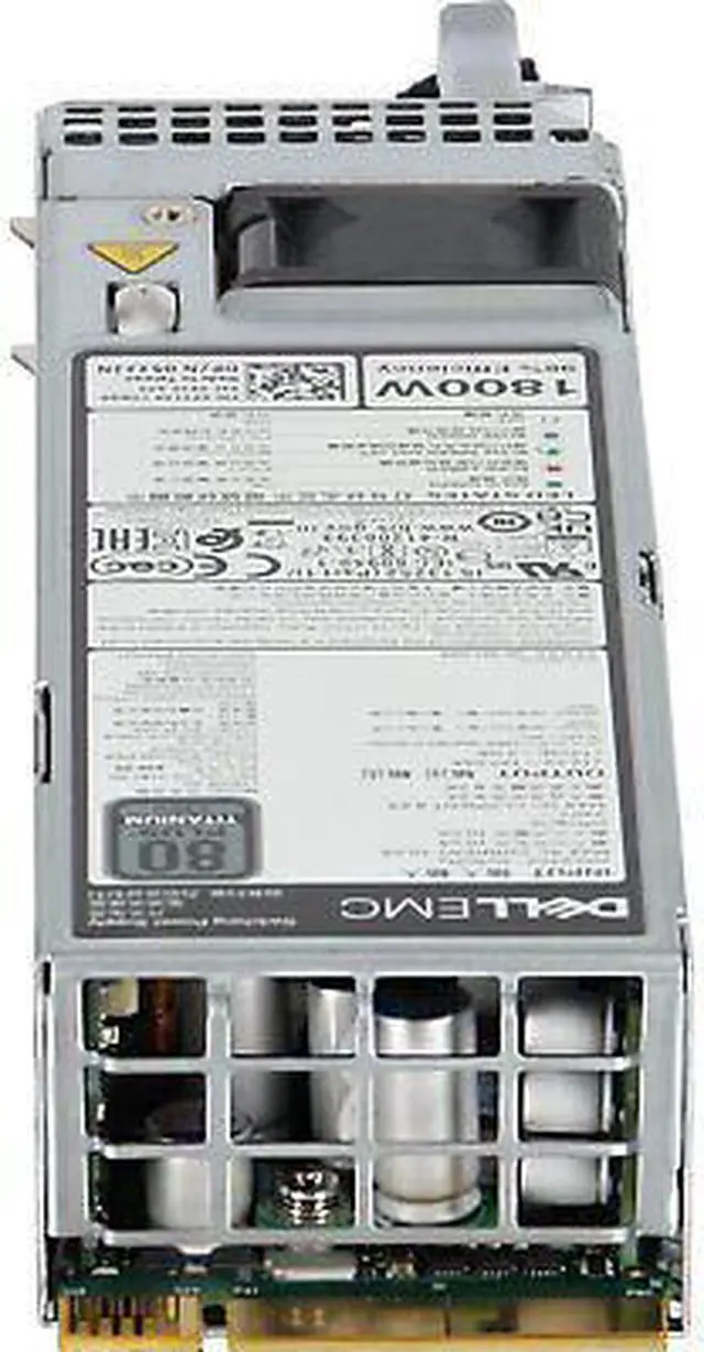 Alt view image 4 of 5 - Dell 15G/16G 1800W 80+ Titanium 60mm HLAC PSU (200-240V ONLY) (5222N)