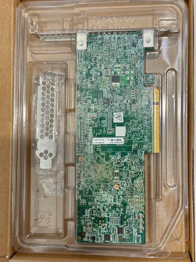 Alt view image 4 of 4 - (NOT FOR HOME PC!) HP Smart Array 633542-001 P420 SAS RAID Controller w/out Cache Both Brackets