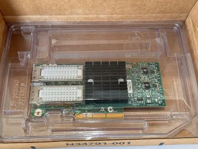 Main image of Mellanox ConnectX-3 QDR InfiniBand MCX354A-QCBT 10GbE NIC