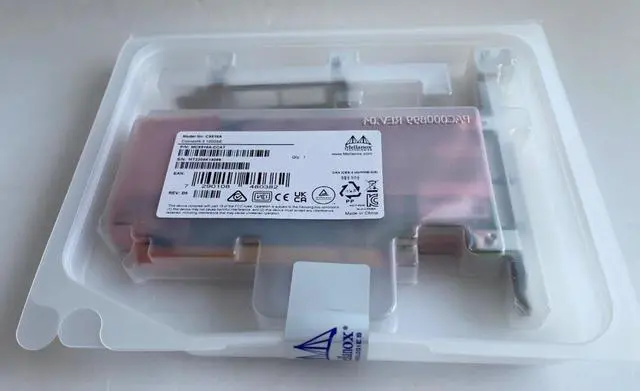 Alt view image 3 of 3 - NEW!!! MELLANOX MCX516A-CCAT CX516A-CCAT CX516A CONNECTX-5 100GBE DUAl-PORT NIC