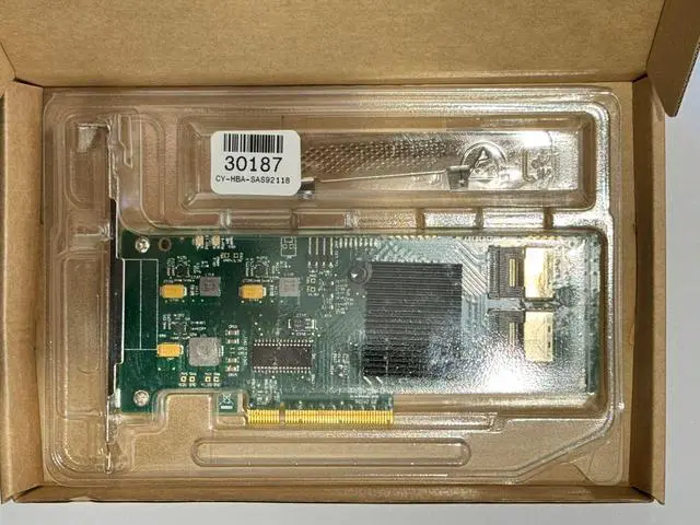 Main image of (NOT FOR HOME PC!) Genuine LSI 6Gbps SAS HBA LSI 9211-8i (=9201-8i) P20 IT Mode ZFS FreeNAS unRAID