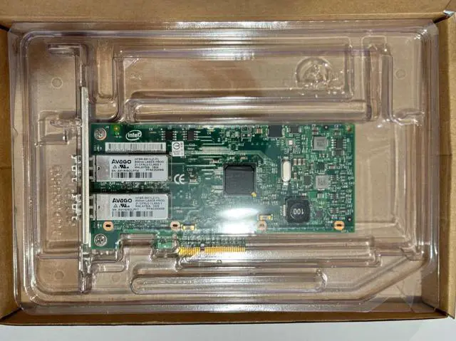 Alt view image 2 of 2 - Intel I350F2BLK Dual Port with Yotta Mark 1G SFP+ Ethernet Server Adapter