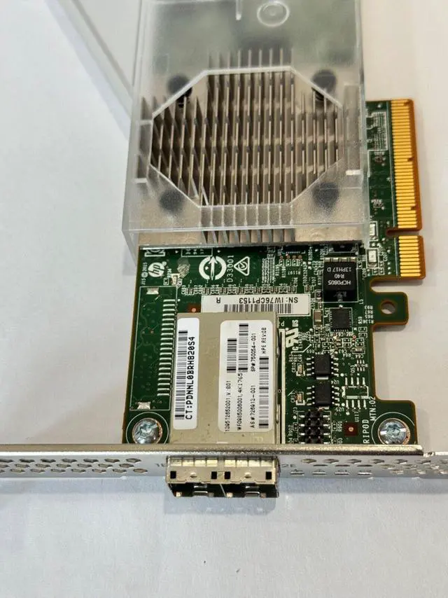 Alt view image 4 of 6 - (NOT FOR HOME PC!) HP H241 Dual Port 12Gb SAS Smart HBA 750054-001 726911-B21 High Profile Bracket