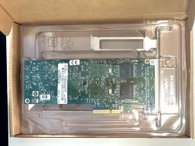 Main image of HP NC364T PCI-E 4-PORT GIGABIT SERVER ADAPTER B 436431-001 BOTH BRACKETS