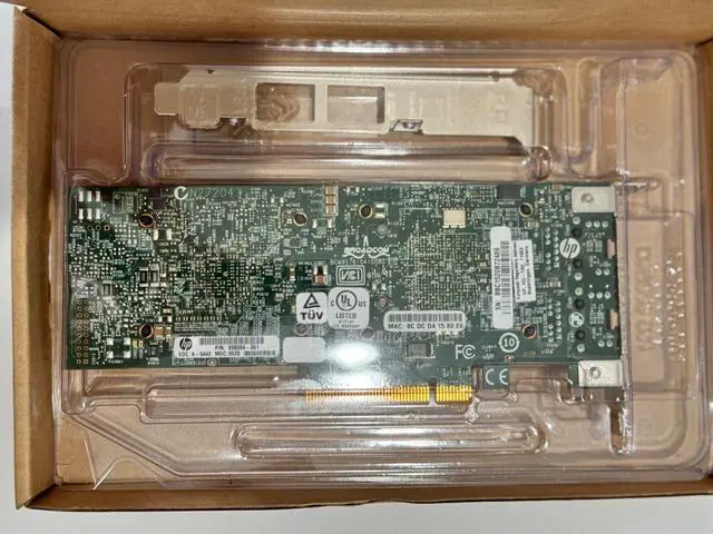 Main image of HP 656594-001 DUAL PORT 10GB PCI-E 2.0 530T ETHERNET ADAPTER CARD