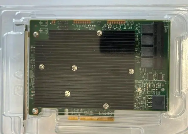 Alt view image 2 of 2 - (NOT FOR HOME PC!) LSI 9300-16i 16-Port 12Gb/s SAS/SATA HBA ZFS TrueNAS UnRAID IT Mode