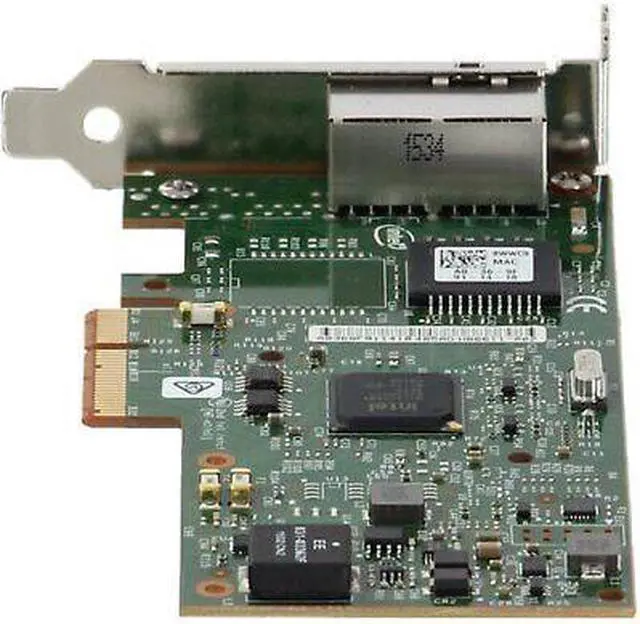 Alt view image 4 of 5 - Dell Intel I350-T2 Dual 1Gb RJ45 LP (8WWC9) - OEM