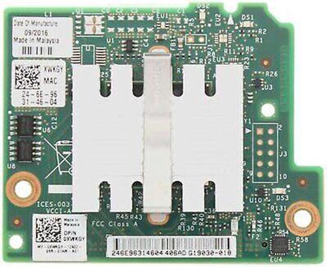 Alt view image 5 of 5 - Dell Intel X520 KR Dual 10Gb bNDC (XWKGY)