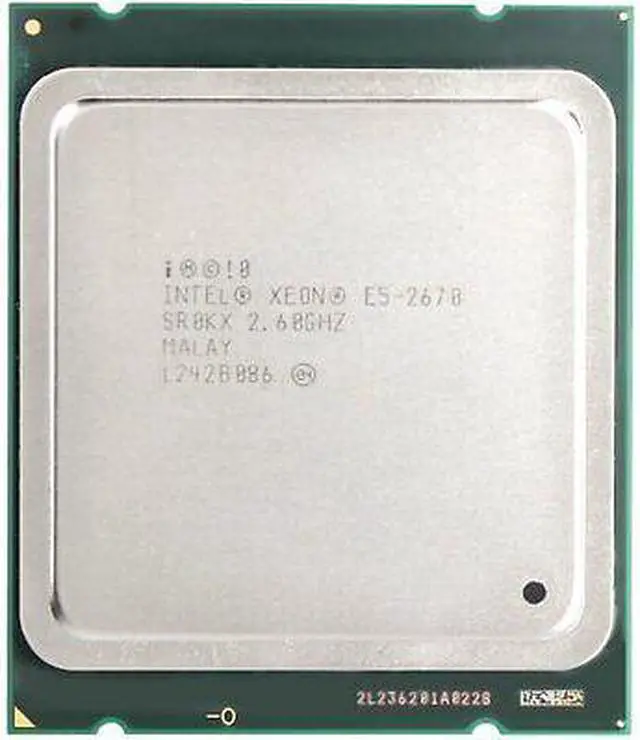 Alt view image 3 of 3 - Intel Xeon E5-2670 2.6GHz/20M/1600MHz 8-Core 115W (SR0KX)