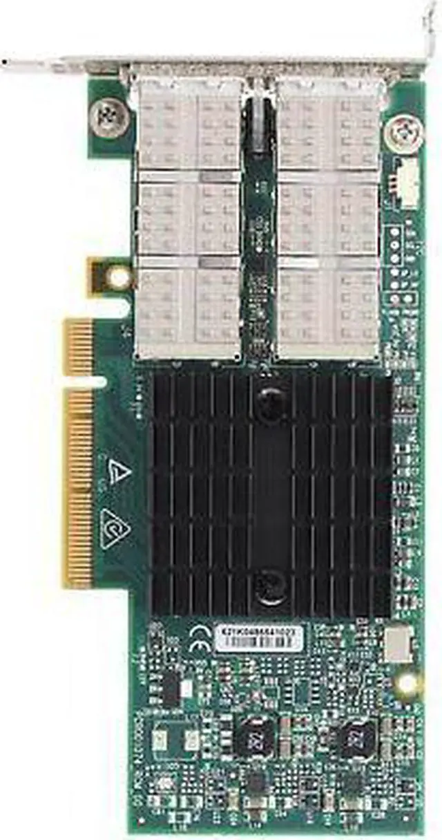 Alt view image 5 of 5 - Dell Mellanox ConnectX-3 CX354A Dual 40Gb QSFP HBA LP (0NXJC)