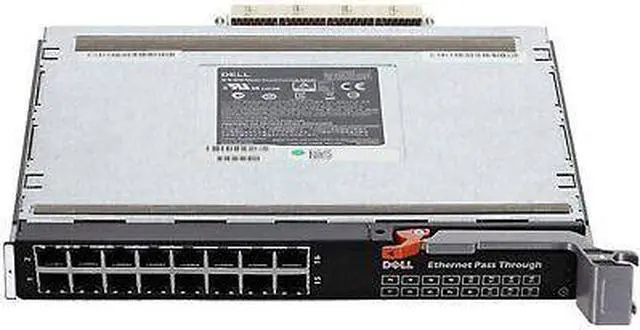 Alt view image 2 of 5 - PowerEdge M1000e 1Gb 16P Eth Pass-Thru Mod (WW060)